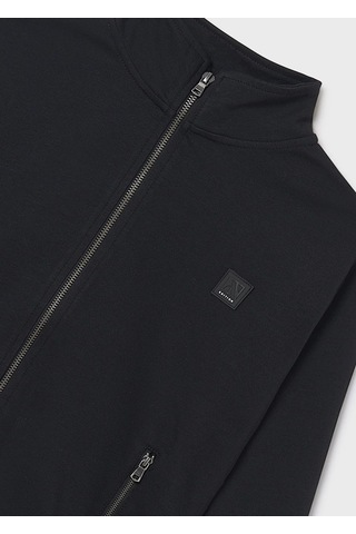 Mayoral Erkek Çocuk Fermuarlı Sweatshirt 7420 Siyah