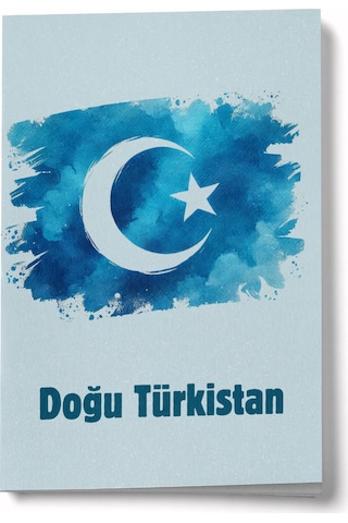 Doğu Türkistan Mini Defter Çok Renkli