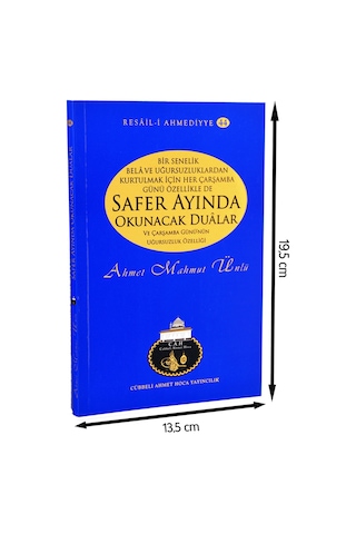 Cübbeli Ahmed Hoca Safer Ayında Okunacak Dualar Kitabı-1161