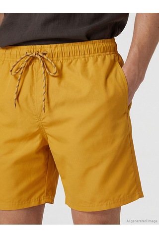 Lcw Swımwear Sarı Kısa Boy Erkek Deniz Şortu