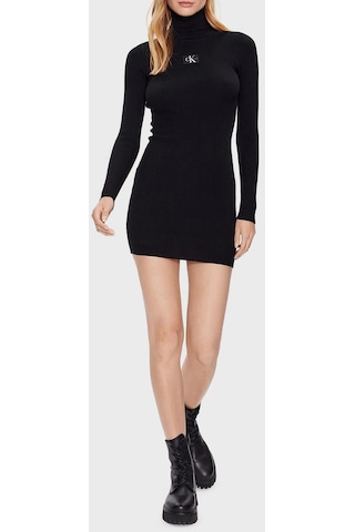 Calvin Klein Bayan Elbise J20j221690 Beh Siyah