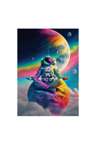 Huzurun Peşinde 1000 Parça Puzzle Cosmic Meditation 68x48 Cm Boyutunda Puzzle