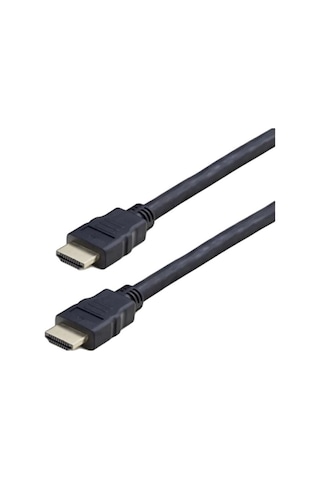5 Metre Altin Uçlu Hdmi To Hdmi Kablo 4k 3d Siyah