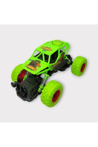Çek Bırak Cross Buggy Araba 14 Cm - Yeşil Lisinya Çok Renkli