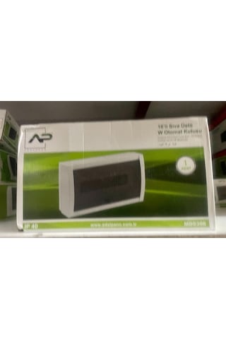 Sıva Üstü 18'li W Otomat Kutusu