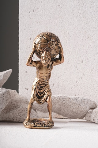 Atlas Heykel 18 Cm Dekoratif Obje Biblo