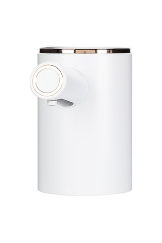 Novahub Dokunmasız Sabunluk Sensörlü Dezenfektan Dispanser - Banyo/mutfak İçin İnci Beyaz İnci Beyazı