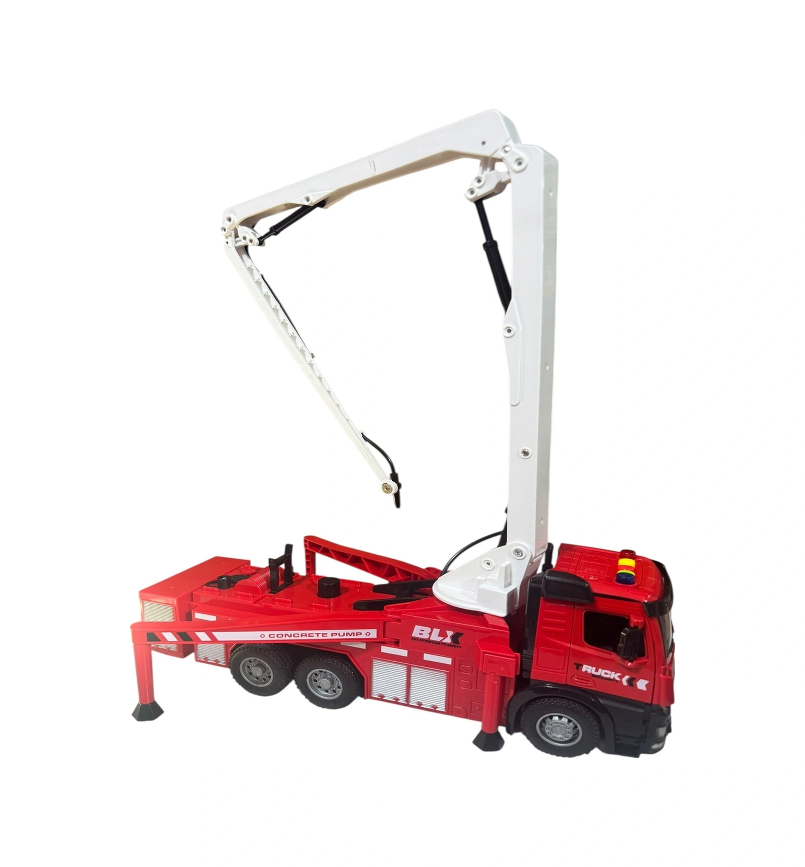 Sürtmeli Sesli Işıklı Su Atan İtfaiye Aracı 33 Cm Kapıları Açılır Kırmızı