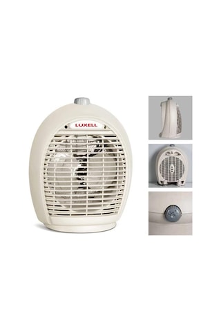 Luxell 6331 2000 W Fanlı Isıtıcı Bej