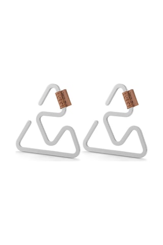 Konesam Stainless Steel Kamp Halka Kanca - Taşınabilir, Kaymaz, Çok Amaçlı - Büyük Boy 60mm 2 Adet Paketi Diğer