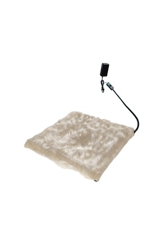 Kedi Minderi Isıtmalı Model 45x45cm 12v Adaptörlü Su Geçirmez Kdtes57
