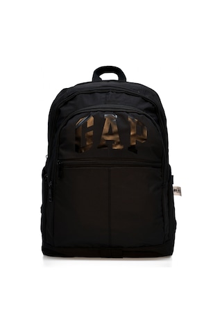 Gap Unisex Genç Lise Üniversite Okul Sırt Çantası 12844 Siyah