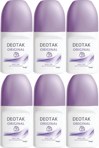 Deotak Roll-on 35ml Original Women/kadın 6 Lı Set