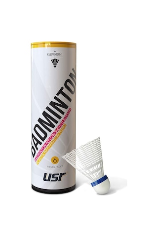 Usr Glide 200 Plastik Badminton Topu Beyaz Smgstk3aa3dfd517