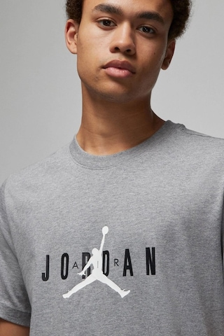 Nike Jordan Air Stretch Short Sleeve Tee Mens T-shirt Erkek Günlük Tişört Gri