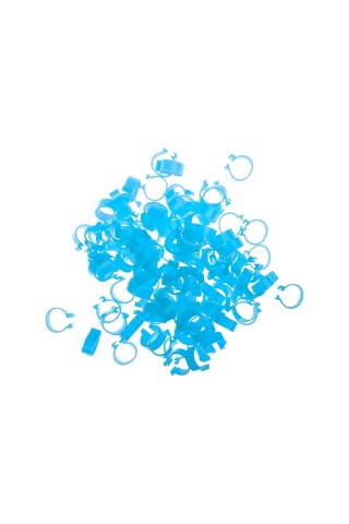 Suntek 100x Tavuk Kanatlı Bacak Halkaları Bantlar Klip No