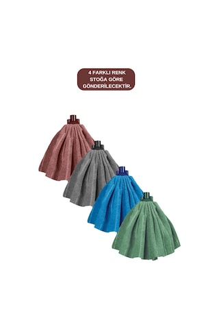 Flora Sıkmalı Temizlik Yer Silme Kovası 15 Litre + Süper Emici Mikrofiber Jumbo Havlu Mop 2 Li Seti