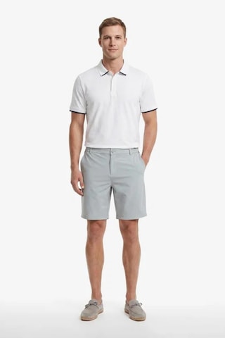 Nautica Erkek Beyaz Regular Fit Pima Cotton Polo Yaka T-shirt-15335