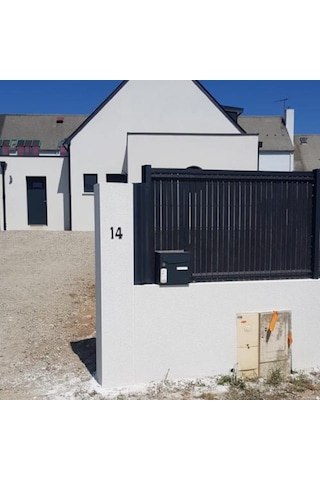 Panel Tel Çit Kaplama Pvc Düz Model