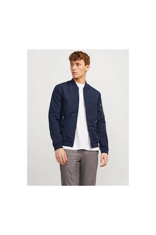 Jack & Jones Jack&jones 12165203 Jjerush Bomber Noos Navy Blazer Erkek Ceket Lacivert