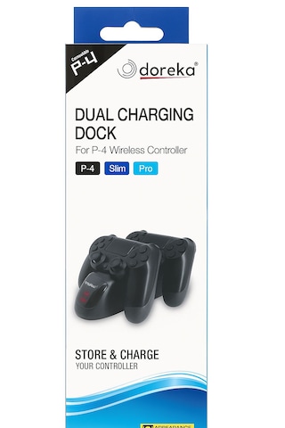 Doreka Ps4 Dualsense Şarj İstasyonu Playstation 4 Uyumlu Charging Station - Tp4-889