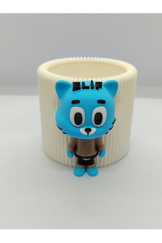 Gumball Kalemlik 3d Çok Renkli