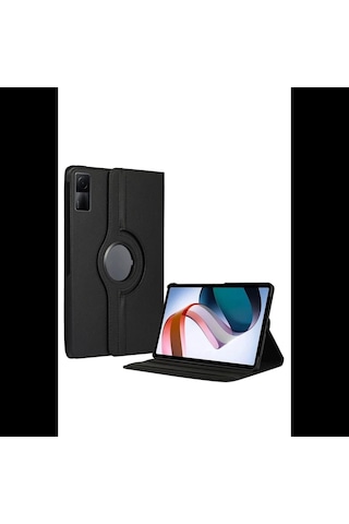 Newface Xiaomi Redmi Pad Se 4g Kılıf 360 Tablet Deri Kılıf - Siyah Tablet Kılıfı