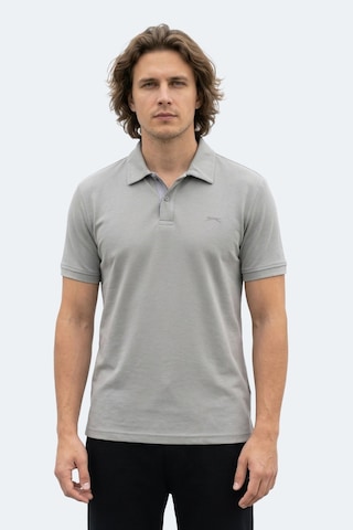 Slazenger Zodıacs Erkek Polo Yaka Gri Tişört