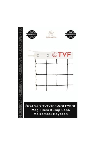 Özel Seri Tvf-100-voleybol Maç Filesi Kulüp Saha Malzemesi Heyecan