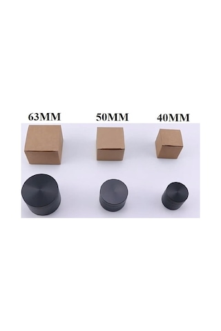Grınder Parçalayıcı Metal Baharat Öğütücü Herb Spice 4 Katmanlı 40mm / 50mm / 63mm Gumus Grı, 63mm Diğer