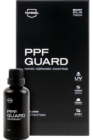 Nasiol Ppfguard 50ml Nano Araç Boya Koruma İçin Seramik Kaplama Ve Ppf Koruma