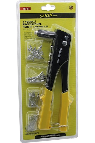 Perçin Tabanca Makine Seti 4 Boy Uç 2.4- 3.2 - 4 - 4.8 + 4 Boy Kalınlık X 10pcs 40pcs İğne 5332