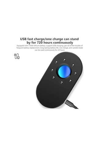 Createtech Çok Fonksiyonlu Kablosuz Sinyal Algılama Dedektörü Kamera Kamera, Gelişmiş Teknolojiyle Tanışın