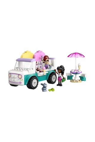LEGO® Friends Heartlake City Dondurma Kamyonu 42644 - 4 Yaş ve Üzeri Çocuklar için Mini Bebek İçeren Yaratıcı Oyuncak Yapım Seti (92 Parça)