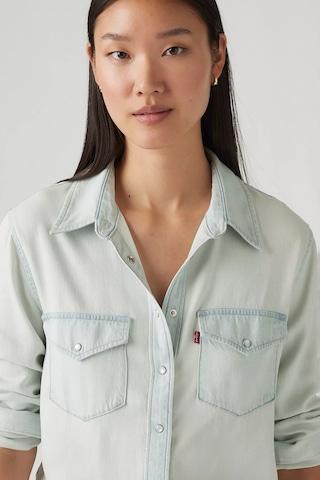 Levi's Bayan Kot Gömlek 16786-0099 Mavi Mavi