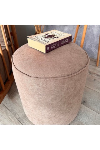 Evodeko Açık Kahve Puf