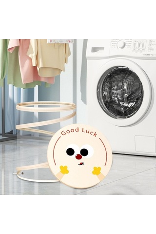 Pazly Suntek Çamaşır Sepeti Düzenleyici Fileli Kapaklı Yurt Evi Organizer Diğer