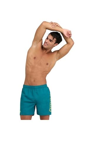 Arena Fundamentals Logo Boxer Men's Swimsuit Erkek Yüzücü Mayosu 001