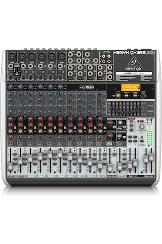 Behringer Qx1832Usb 18 Girişli 3/2-Bus Mikser. Klark Teknik Multi