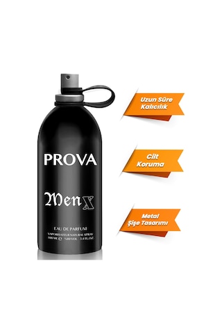 Prova Men X Erkek Parfüm EDP 2 x 100 ML