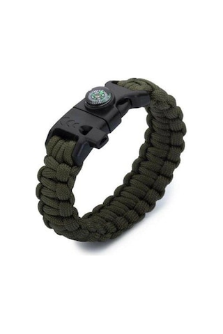 Paracord Outdoor Bileklik Çok Renkli