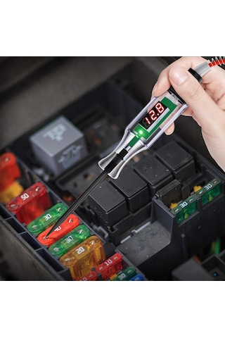 Oto Test Kontrol Kalemi Dijital Ölçüm 6-24v