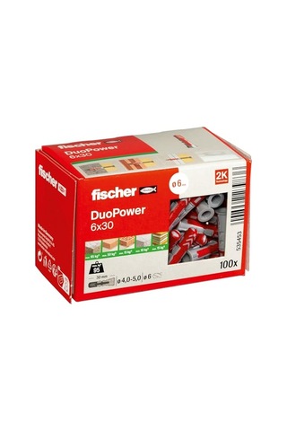 Duopower 6x30 Dübel 100 Adet Diğer