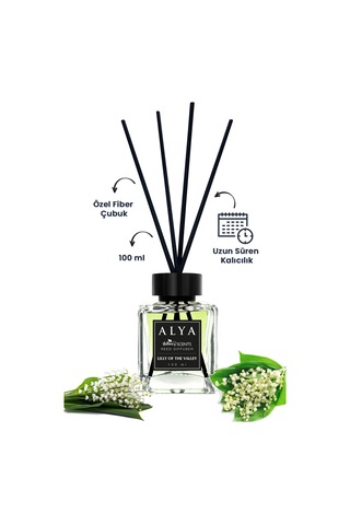 Alya Nature's Scents Lilly Of The Valley Bambu Çubuklu Oda Kokusu 100 ML