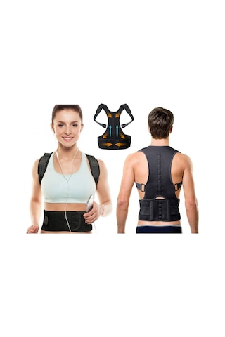 Dik Duruş Korsesi Ortopedik Sırt Bel Omuz Korsesi Dik Durma Korse