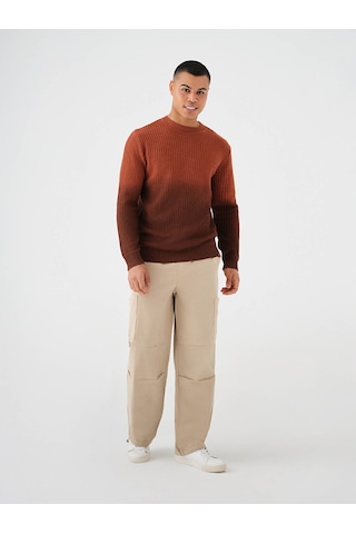 Loft Regular Fit Turuncu Erkek Kazak Lf2036902 Turuncu