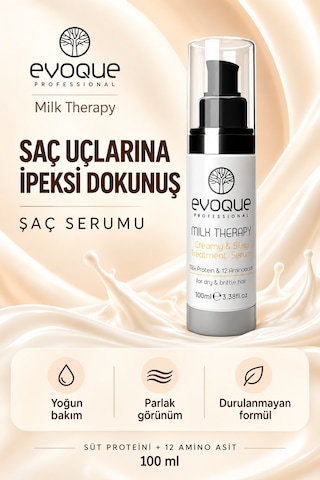 Evoque Milk Therapy Saç Serumu 100 ML