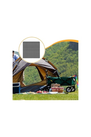 Homyl Piknik Battaniyesi Su Geçirmez Büyük Katlanabilir Plaj Siyah Beyaz Izgara Çok Renkli