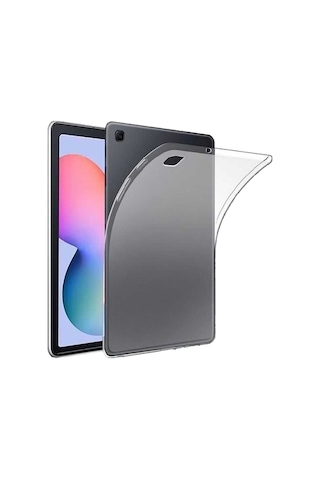 Samsung Galaxy Tab S6 Lite Sm P610 Uyumlu Şeffaf Silikon Tablet Kılıfı Kılıf