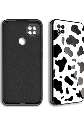 Nourthkiingdom Redmi 9c Kılıf Kamera Korumalı Desenli Sert Silikon Nrtk Epoksi Kapak - No5 NO5